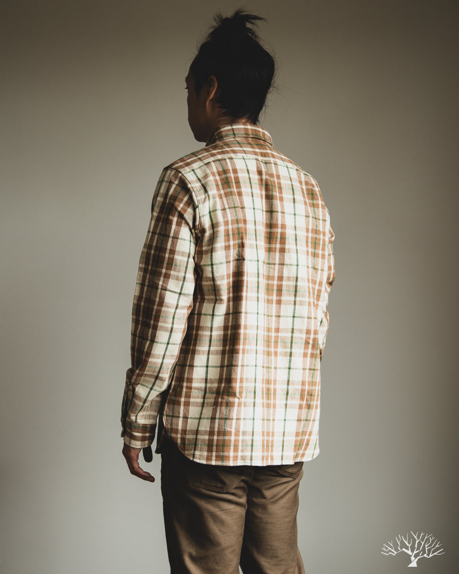 John Gluckow JG-06-2 - Modern Flannel - A Beige