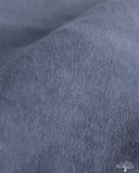 Maru Sankaku Peke - Garment Dyed Sweatshirt - Navy