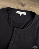 Merz b. Schwanen 102 Vintage Henley - Charcoal