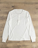 Merz b. Schwanen 102 Vintage Henley - White