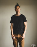 Merz b. Schwanen 114 Loopwheel 1920s T-Shirt - Charcoal