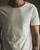 Merz b. Schwanen 114 Loopwheel 1920s T-Shirt - White
