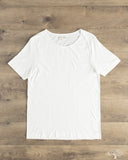 Merz b. Schwanen 114 Loopwheel 1920s T-Shirt - White