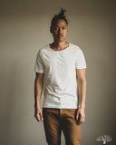 Merz b. Schwanen 114 Loopwheel 1920s T-Shirt - White