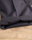 Merz b. Schwanen 1920s Refined Wool-Cotton Worker Chino - Dark Navy