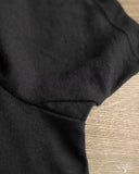 Merz b. Schwanen 1940s Organic Cotton Loopwheel Relaxed Tee - Deep Black