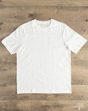 Merz b. Schwanen 1940s Organic Cotton Loopwheel Relaxed Tee - White