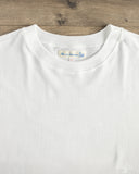 Merz b. Schwanen 1940s Organic Cotton Loopwheel Relaxed Tee - White