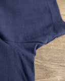 Merz b. Schwanen 1950s Organic Cotton Loopwheel Tee - Ink Blue