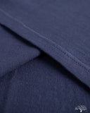 Merz b. Schwanen 1950s Organic Cotton Loopwheel Tee - Ink Blue