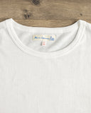 Merz b. Schwanen 1950s Organic Cotton Loopwheel Tee - White