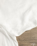 Merz b. Schwanen 1950sLS Organic Cotton Loopwheel Long Sleeve Tee - White
