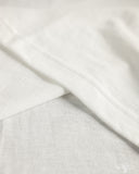 Merz b. Schwanen 1950sLS Organic Cotton Loopwheel Long Sleeve Tee - White