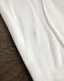 1950sLS Organic Cotton Loopwheel Long Sleeve Tee - White Size 8|XXL (Seconds)