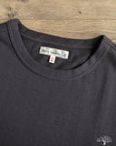 Merz b. Schwanen 214 2-Thread Relaxed Crew Neck Tee - Charcoal