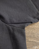 Merz b. Schwanen 214 2-Thread Relaxed Crew Neck Tee - Charcoal