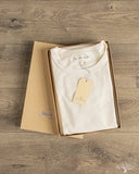 Merz b. Schwanen 214 2-thread Relaxed Crew Neck Tee Nature