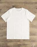 Merz b. Schwanen 214 2-Thread Relaxed Crew Neck Tee - White