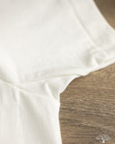 Merz b. Schwanen 214 2-Thread Relaxed Crew Neck Tee - White