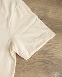 Merz b. Schwanen 215 2-Thread Organic Cotton Crew Neck Tee - Nature