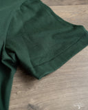 Merz b. Schwanen 215 2-Thread Organic Cotton Crew Neck Tee - Classic Green