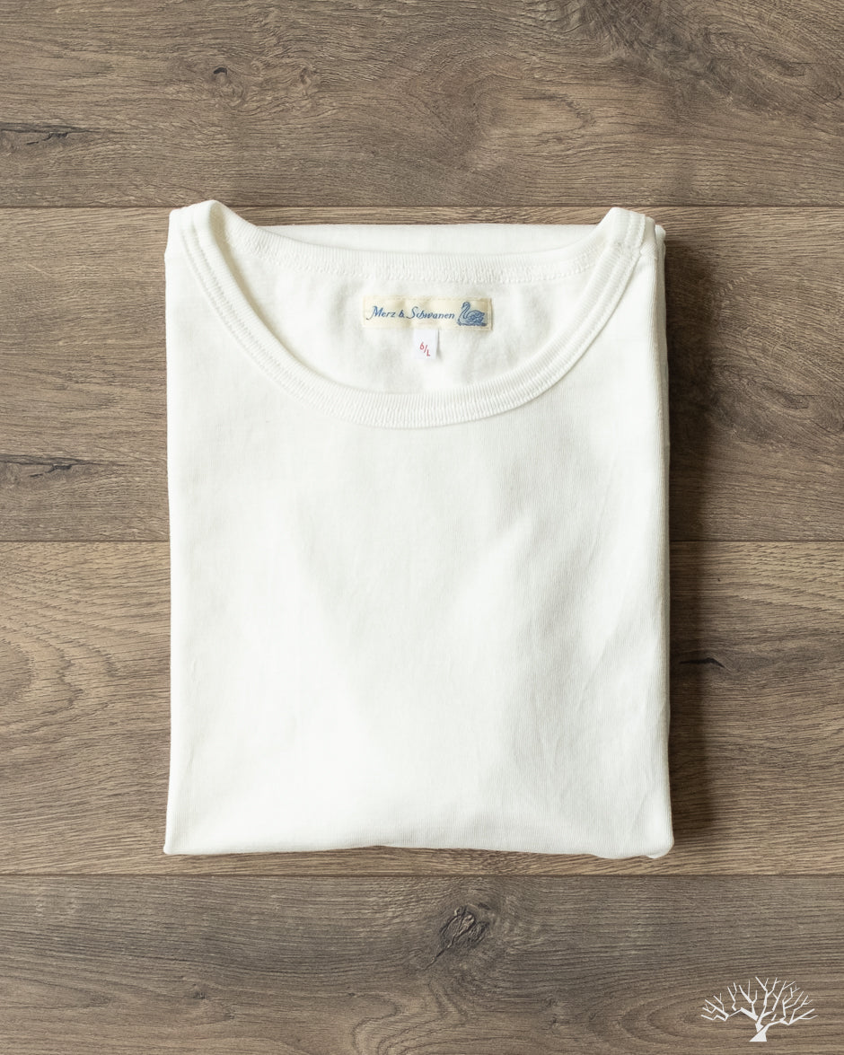 Merz b. Schwanen - 215 2-Thread Organic Cotton Crew Neck Tee