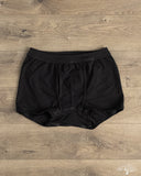 Merz b. Schwanen 254 Loopwheel Underwear Boxer Briefs - Deep Black