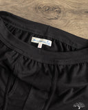 Merz b. Schwanen 254 Loopwheel Underwear Boxer Briefs - Deep Black
