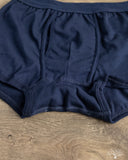Merz b. Schwanen 254 Loopwheel Underwear Boxer Briefs - Ink Blue