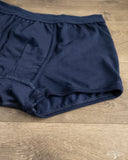 Merz b. Schwanen 254 Loopwheel Underwear Boxer Briefs - Ink Blue