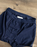Merz b. Schwanen 254 Loopwheel Underwear Boxer Briefs - Ink Blue