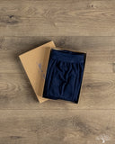 Merz b. Schwanen 254 Loopwheel Underwear Boxer Briefs - Ink Blue