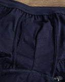 Merz b. Schwanen 254 Loopwheel Underwear Boxer Briefs - Ink Blue