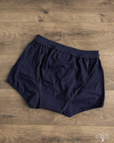 Merz b. Schwanen 254 Loopwheel Underwear Boxer Briefs - Ink Blue