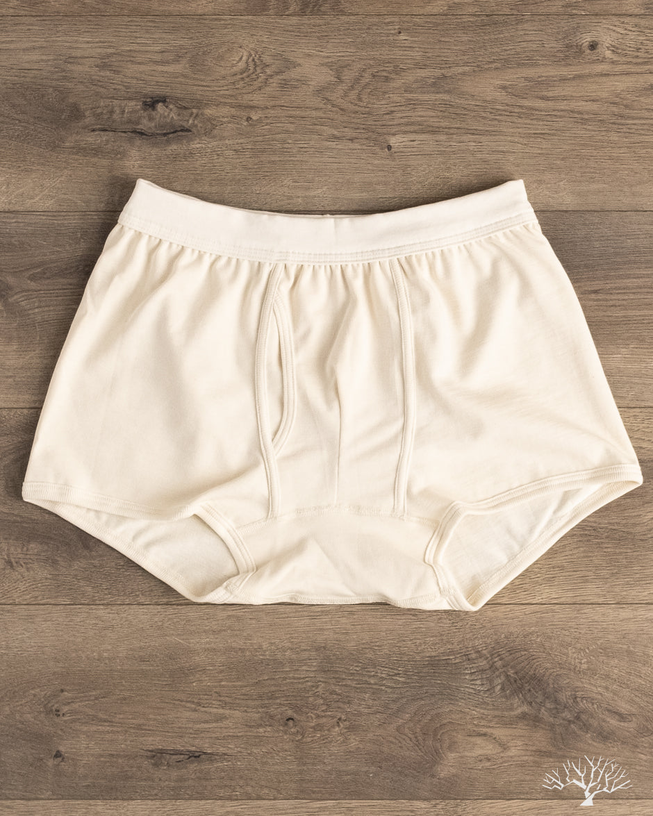 Merz b. Schwanen 254 Loopwheel Underwear Boxer Briefs - Nature