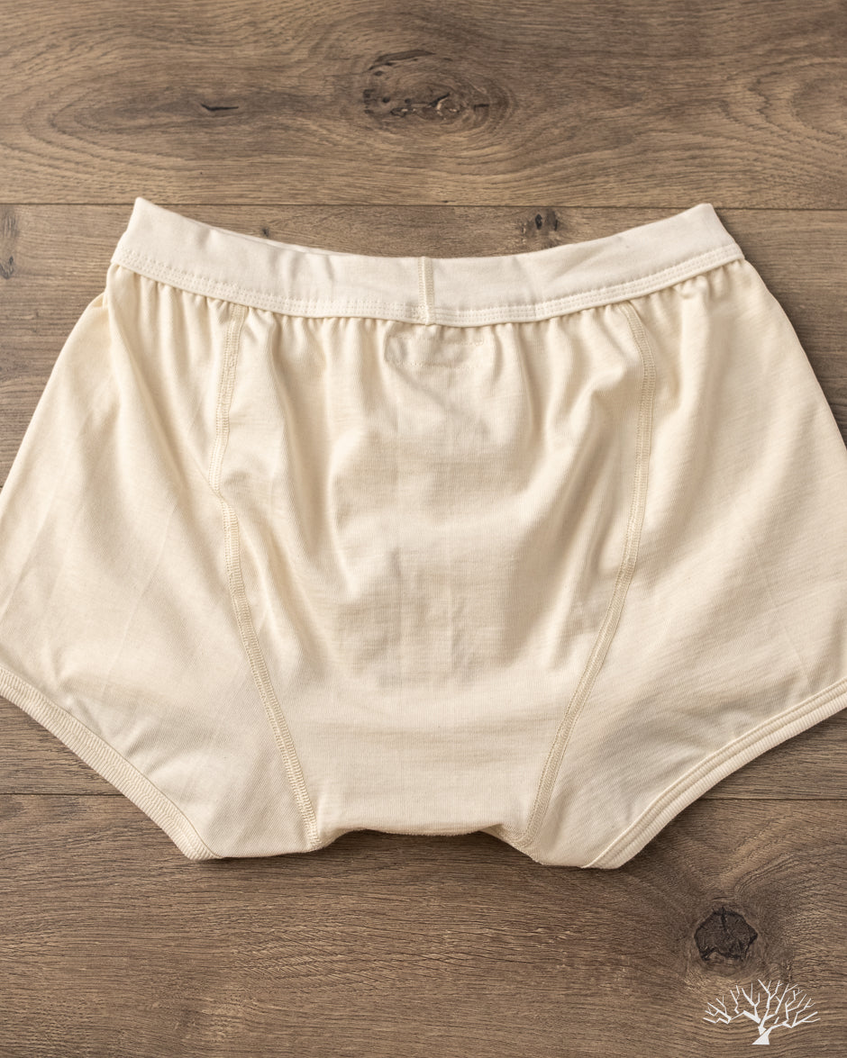 Merz b. Schwanen 254 Loopwheel Underwear Boxer Briefs - Nature