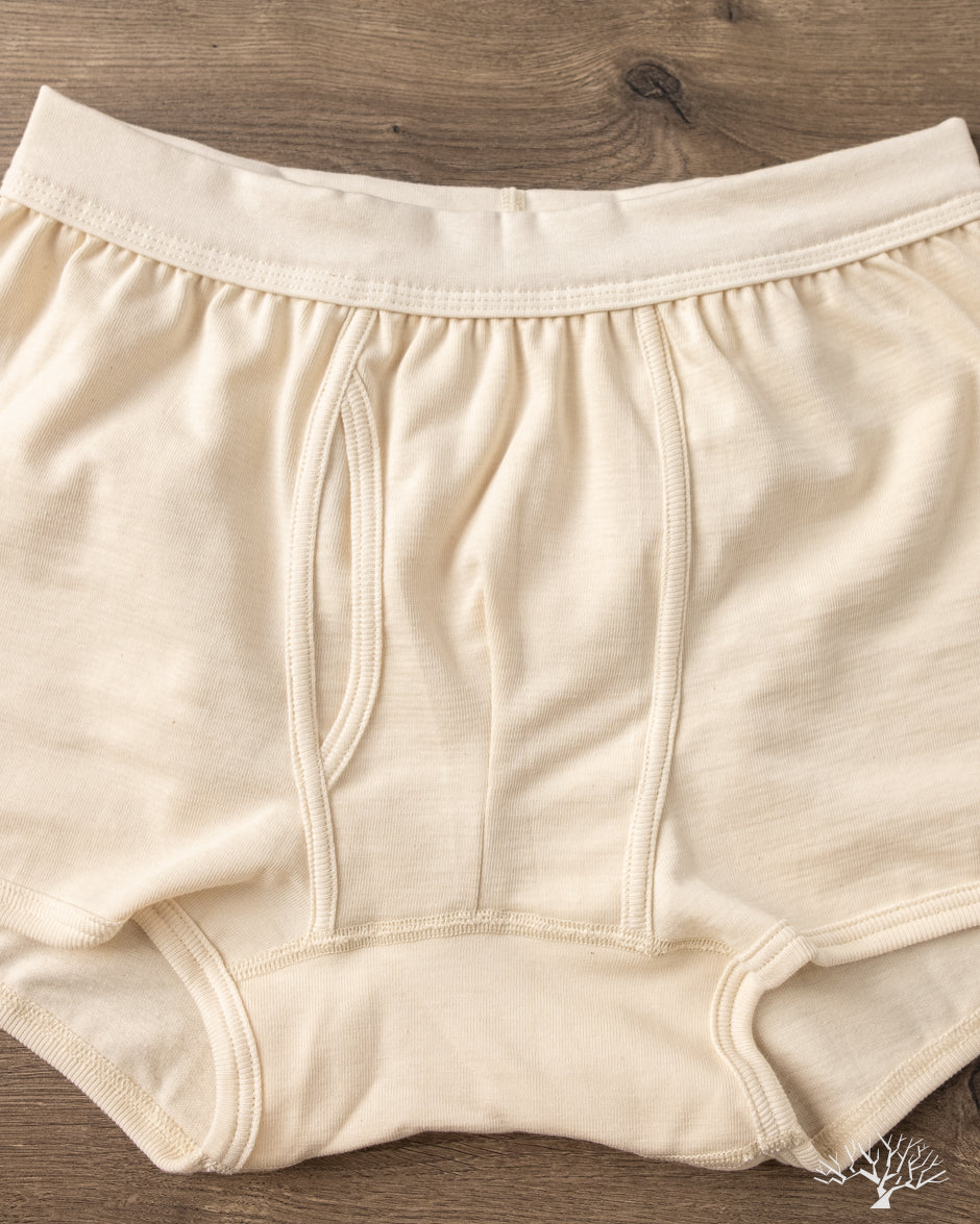 Merz b. Schwanen 254 Loopwheel Underwear Boxer Briefs - Nature