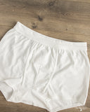 Merz b. Schwanen 254 Loopwheel Underwear Boxer Briefs - White