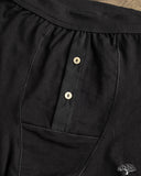 Merz b. Schwanen 255 Loopwheel Underwear Boxer Briefs - Deep Black