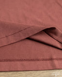 Merz b. Schwanen 2M06 Vintage Machine Refined Long Sleeve Henley - Burgundy