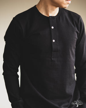 Merz b. Schwanen - 2M06 Vintage Machine Refined Long Sleeve Henley