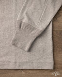 Merz b. Schwanen 2M06 Vintage Machine Refined Long Sleeve Henley - Grey Melange