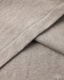 Merz b. Schwanen 2M06 Vintage Machine Refined Long Sleeve Henley - Grey Melange