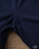 Merz b. Schwanen 2M06 Vintage Machine Refined Long Sleeve Henley - Ink Blue