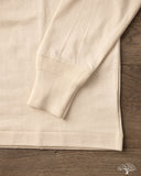 Merz b. Schwanen 2M06 Vintage Machine Refined Long Sleeve Henley - Nature