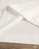 Merz b. Schwanen 2M06 Vintage Machine Refined Long Sleeve Henley - White