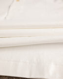 Merz b. Schwanen 2M06 Vintage Machine Refined Long Sleeve Henley - White