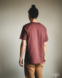 Merz b. Schwanen 2M15 Sturdy Jersey T-Shirt - Burgundy