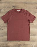 Merz b. Schwanen 2M15 Sturdy Jersey T-Shirt - Burgundy