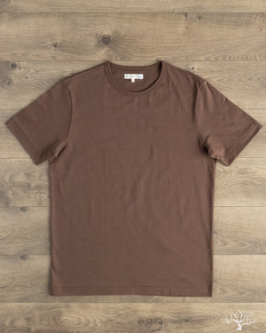 Merz b. Schwanen 2M15 Sturdy Jersey T-Shirt - Chocolate